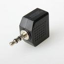 Audio Earphone Headphone Splitter Adapter 3.5mm  to 2 Earbuds Stereo Headse
