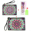 DIY Mandala Special Shaped Diamond Painting Zipper Wallet Wristlet Clutch