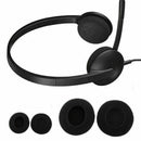 2Pcs 35mm 1.38'' Headset Headphone Earphone Soft Foam Sponge Ear Pads Cov D O2F3