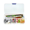 56 pcs Crochet Hook Knit Yarn Weave Knitting Needle Clip Marker Tool set Case