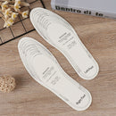 1 Pair Latex Insole Men Women Sweat-absorbent Breathable Non-woven Inso OZ
