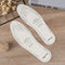 1 Pair Latex Insole Men Women Sweat-absorbent Breathable Non-woven Inso OZ