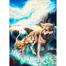 1000pcs DIY Branch Wolves on River Puzzle Educational Learning Jigsaw Toys