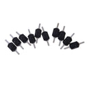 10pcs Flashlights Switches DC 30V 1A On/Off Push Button Switch Electric Torch Ew