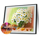 DIY Full Round Drill Color Flower Fruit Picture Painting Kit Diamond Decor