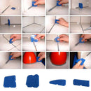 4Pcs Caulking Tool Tile Grout Scraper Floor Sealant Removal Household Trimming