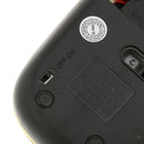 U-Shaped Wireless USB Mouse 2.4G Optical 10M Working Distance For Laptop Red