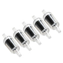 5pcs 45mm One Way Non-Return Check Valve Aquarium Co2 System Air Pump Black AU