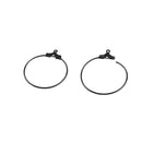 40 sets DIY Craft Round Hoop Loop Ear Wire Jewelry Making Earrings Findings
