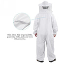 Cotton Beekeepers Bee Suit Professional Full Body Bee Remover Gloves Hat Cl