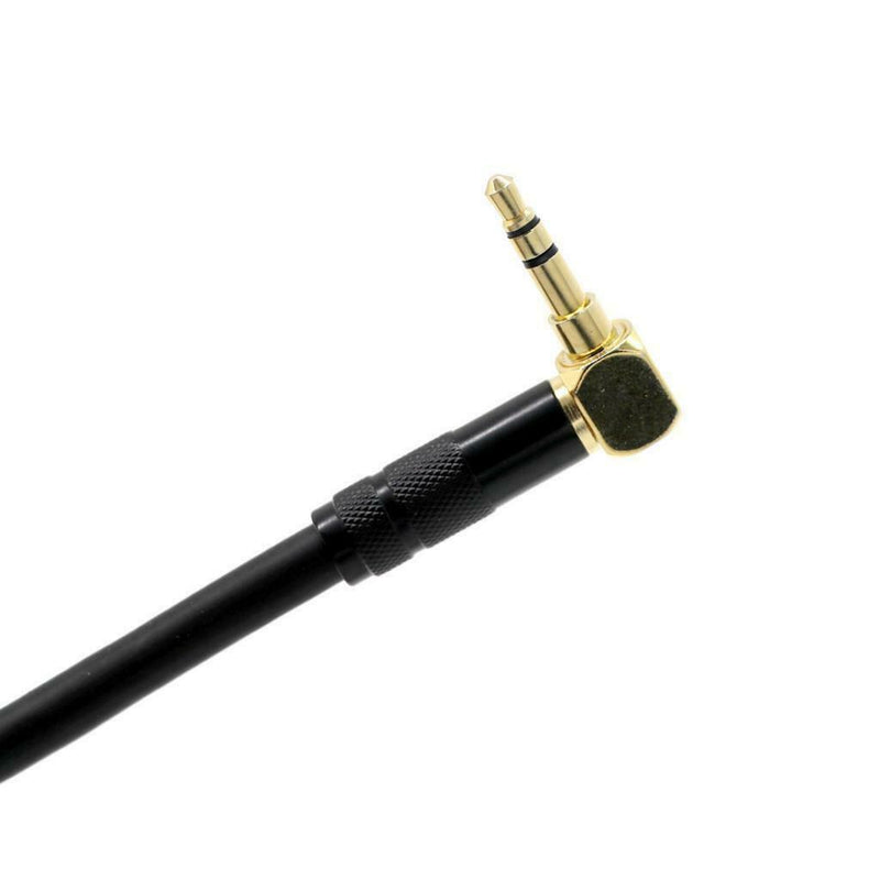 3 Pin XLR male to Right Angle 3.5mm Stereo Jack Mic Audio Cable