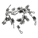 25pcs Hook Pin Spring Fixed Lock Fishing Hook for Soft Lure Bait Worm