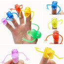 10Pcs/Set Finger Puppets Plastic Dinosaur Finger Toys Mini Gashapon Kids Toys Z