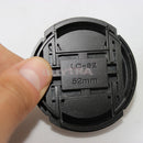 52mm Center Pinch Snap on Front Cap For Sony Canon Nikon Lens Filters LI