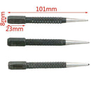 3pcs Non Slip Center Punch Pin Set Alloy Steel 3/32" Marking Metal Best Woo
