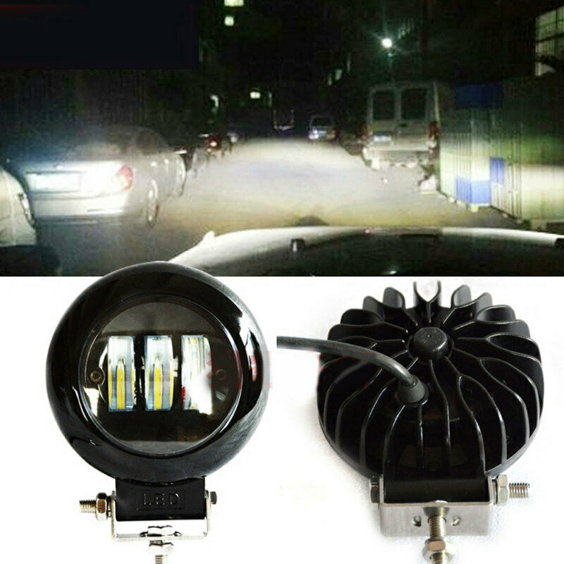 1 X 30W 6000K Car Angel Eye Fog Light Halo Ring Driving Lamp for Car SUV JEEP