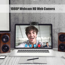 2MP USB Web Camera with Noise Canceling Mic 1080P Full HD Webcam for Computer