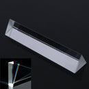 K9 Crystal Optical Glass Triangular Prism for Teaching Light Spectrum 3*3*3*1.ES
