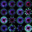 32 Pattern LED Colorful Bicycle Wheel Tire Spoke Signal Lig Safety D2I5 H9K7