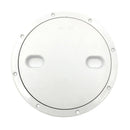 10.49 Inch Access Hatch Round Inspection Hatch Cover for Boat & RV Marine White