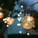3.8m Solar 10 LED Ball Fairy String Light Lamp for Garden Path Yard Decor
