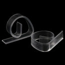 5X(12Pcs Picnic Home Plastic Transparent Tablecloth Tablecloth Clip Meal W I1N5)