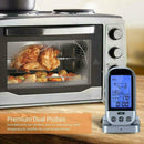 Wireless Digital Remote Thermometer For BBQ Grill Kitchen Cooking Oven Food E3K4