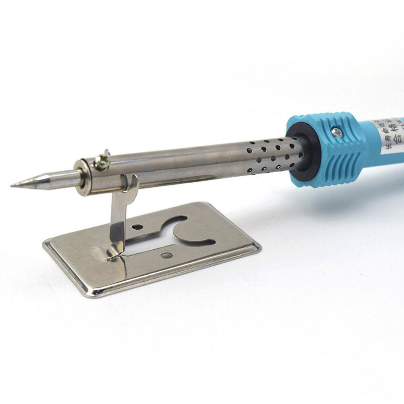 2x electric soldering iron pen holder metal base solder iron stand diy t Hc