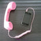 Retro Radiation Proof Phone Handset 3.5 MM Socket(Pink)
