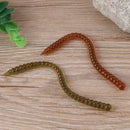 10pcs 3g/13.5cm Soft Sea Silkworm Fishing Lures Lifelike Artificial Baits
