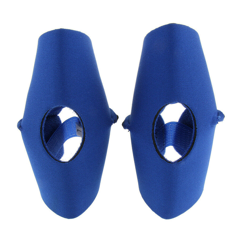 2 Pairs Dog Rear Leg Brace Support To Canine Hind Leg And Hock Joint Blue