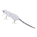 Soft Mice Rat Mouse Top Water Fishing Lure Bass Bait Crankbait 2 Hooks 02