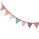 Printed Cloth Decoration Flag Banner Pennant For Wedding Birthday Party Dec