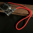 Nylon Rope Camera Shoulder Neck Strap Belt Lanyard for DSLR Camera (Red)