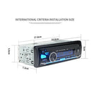 1din Car Bluetooth Radio Player Stereo Fm Mp3 Usb Sd Mmc Aux Card Player Au