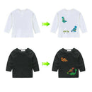 Cute Dinosaur Patches Household Heat Iron on Transfer Stickers DIY Clothes DecFD