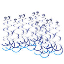 30 Pieces Shark Shape Hanging Swirls Kids Party Wall Ceiling Decoration