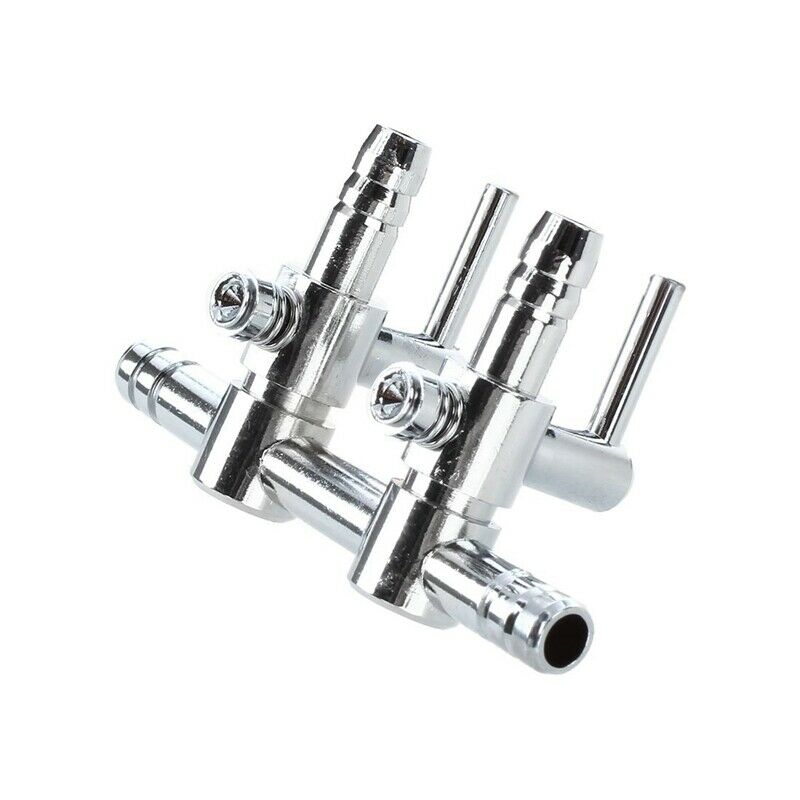 Fishing Tank 2 Way Air Pump Manifold Taps Lever Valve
