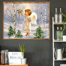 5D DIY Diamond Painting Little Angel Cross Stitch Embroidery Rhinestones