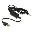 CN-AC2 DC Coupler NP-F550/F990 Dummy Battery Adapter + 5V USB Cable for Yongnuo