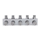 Airbrush Air Hose Splitter Accessories With Regulated Metering & 1/4 Inch B