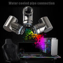 G1/4-90-L 90 Degree Rotary Fitting Rotating Elbow for PC Water Cooling Tube