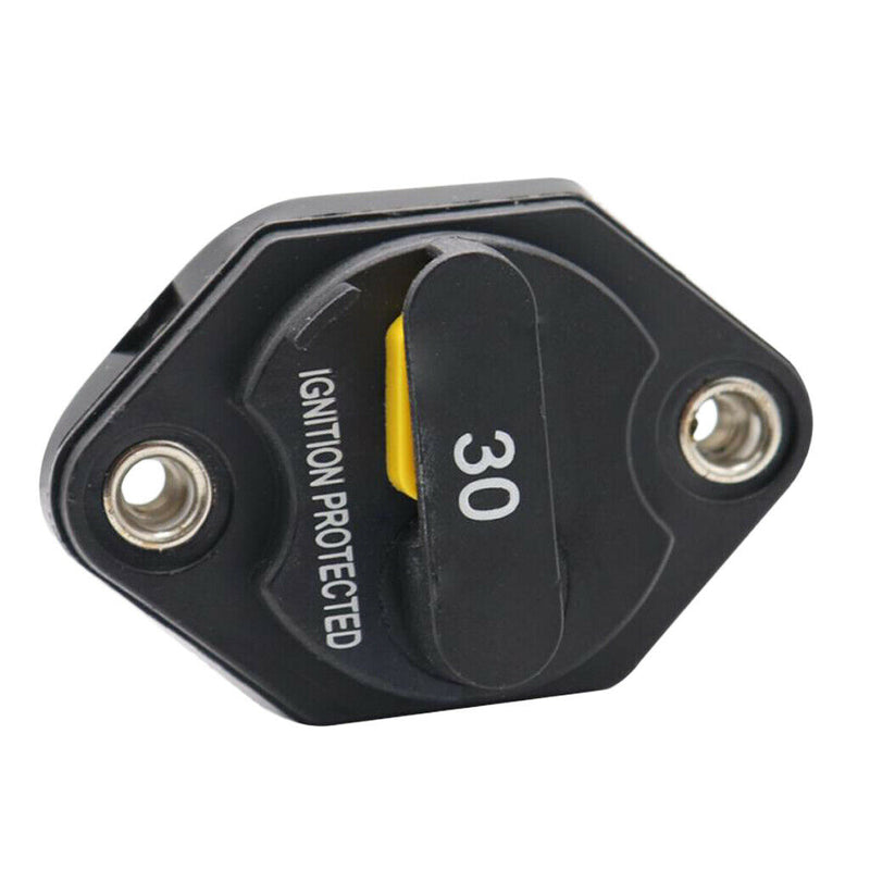 30A AMP Circuit Breaker Dual Battery Manual Reset IP67 W/proof 12V 32Volt