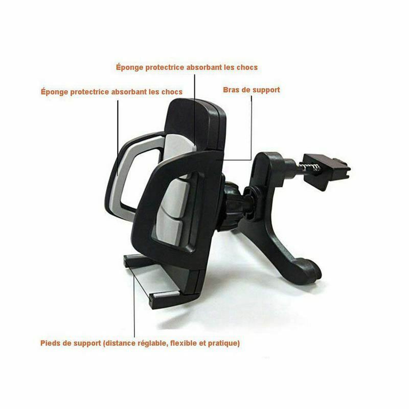1 x Car Phone Support Aeration grid support with Rotation 360 Degres for Na W4B7