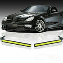 1 PAIR 12V LED DRL DAYTIME RUNNING LIGHTS FOG COB CAR WHITE DAY LAMP DRIVIN S0L8