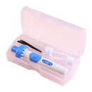 2 Pc Manual Nose Ear Hair Trimmer Waterproof Nose Clipper with 2 Ear Removal