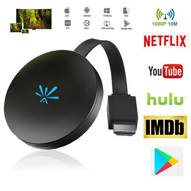 MiraScreen G6 Miracast 1080P WiFi Display HDMI TV Media Dongle Wireless ReceivOZ