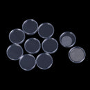10Pcs 26mm plastic round applied clear cases coin storage capsules holder  FT