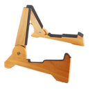 Universal Folding a Frame Wooden Guitar Stand Holder Support Fit for Electr