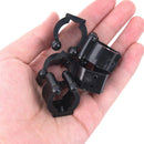 5Pcs Plastic Club Clip Fishing Rod Pole Storage Rack Tip Clamps Hold3C